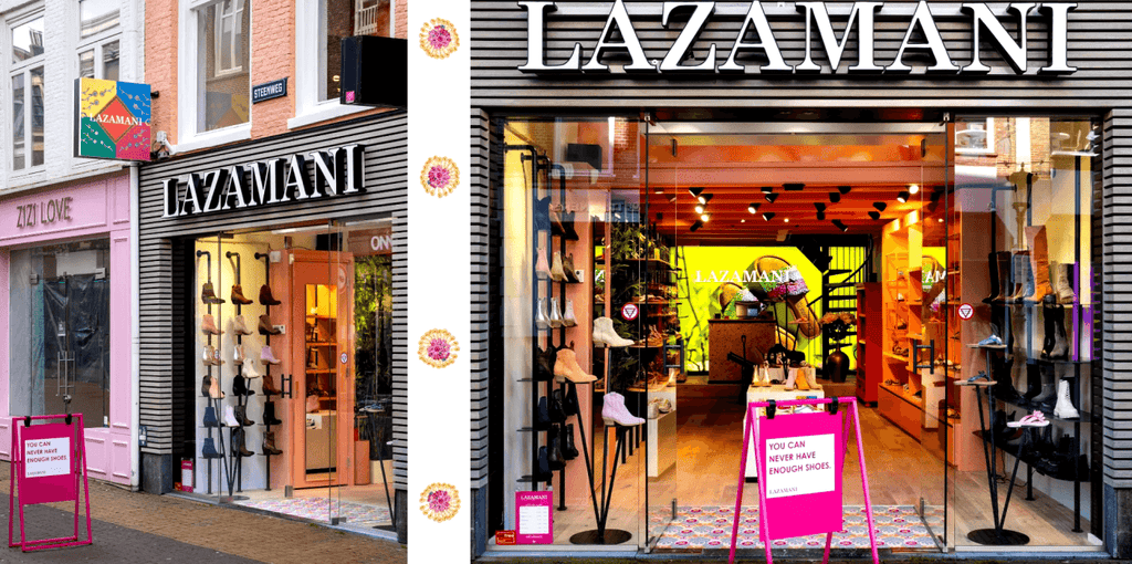 The first Lazamani brand store