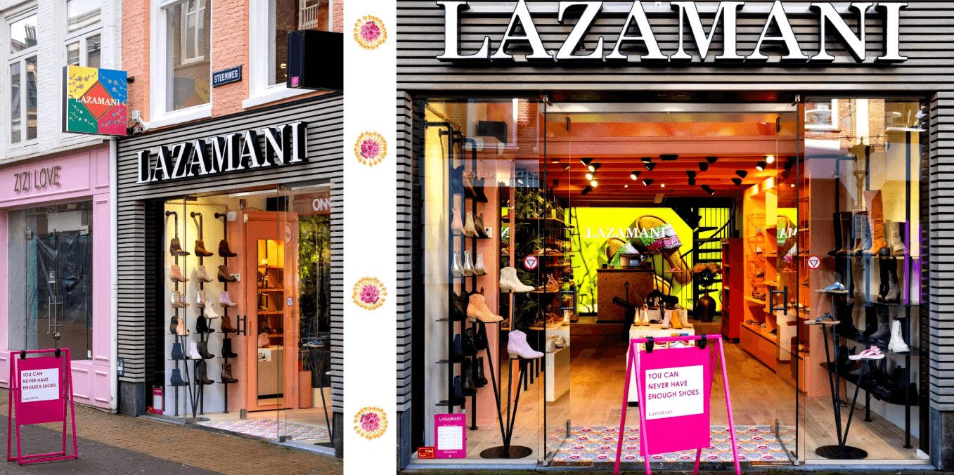 The first Lazamani brand store