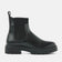 Beau Dames Chelsea Boots Leer Black