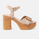 Abril Dames Sandalen Suede Nude