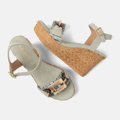 Arella Dames Sandalen Salvia