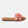 Zinnia Dames Slippers Leer Coral