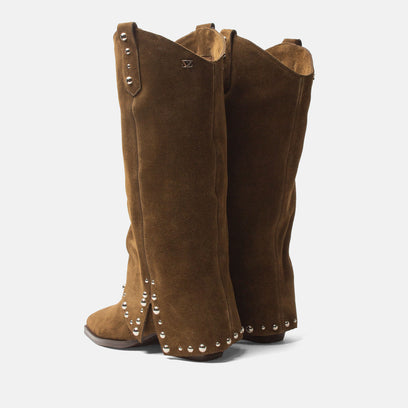 Jane Dames Laarzen Suede Moss