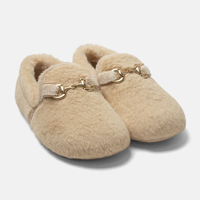 Floor Dames Pantoffels Beige