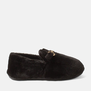 Floor Dames Pantoffels Black Floor Dames Pantoffels Black