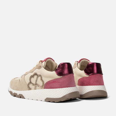 Oslo Dames Sneakers Ecru