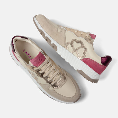 Oslo Dames Sneakers Ecru