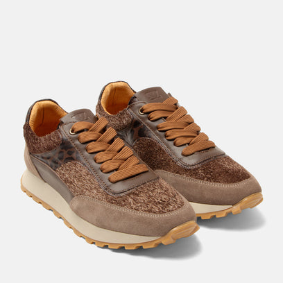 Novi Dames Sneakers Brown