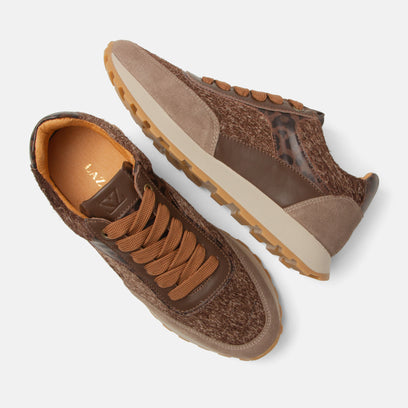 Novi Dames Sneakers Brown