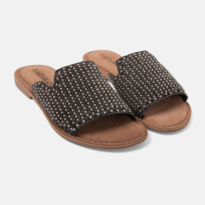 Alma Dames Slippers Black