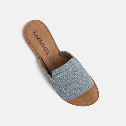 Alma Dames Slippers Denim