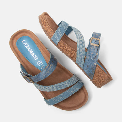 Diega Dames Slippers Denim