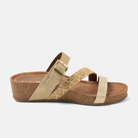 Diega Dames Slippers Gold Diega Dames Slippers Gold