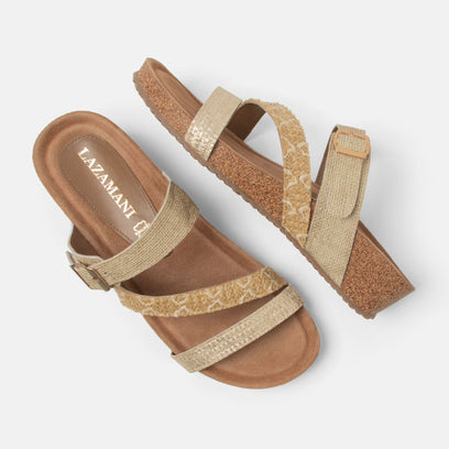 Diega Dames Slippers Gold