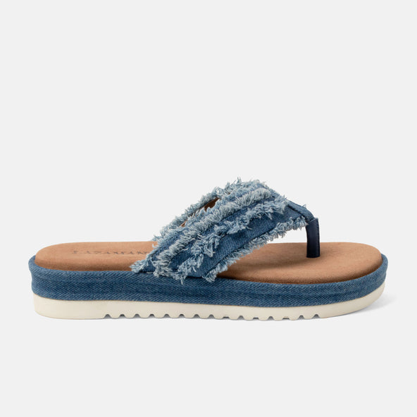 Erlina Dames Slippers Denim Erlina Dames Slippers Denim