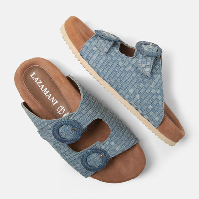 Karmen Dames Slippers Denim