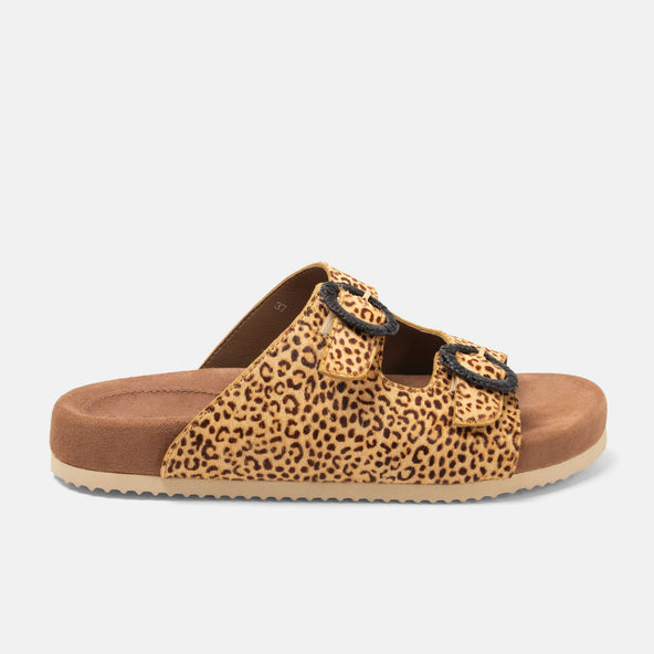Karmen Dames Slippers Leopard Karmen Dames Slippers Leopard