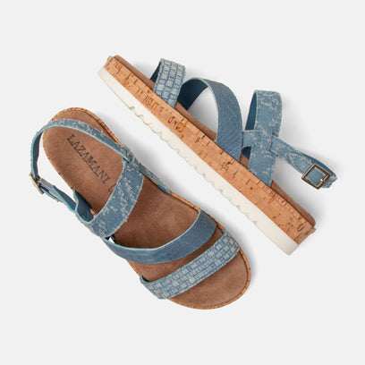 Lindy Dames Sandalen Denim