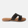 Flor Dames Slippers Leer Black