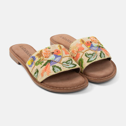 Evita Dames Slippers Multi