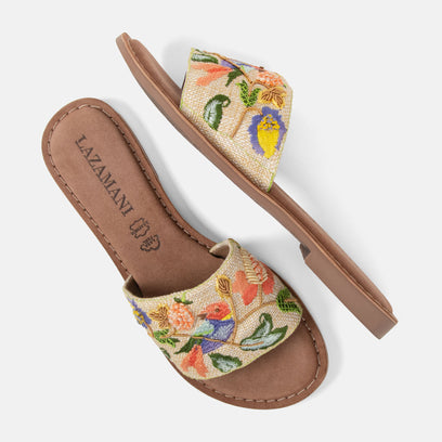 Evita Dames Slippers Multi