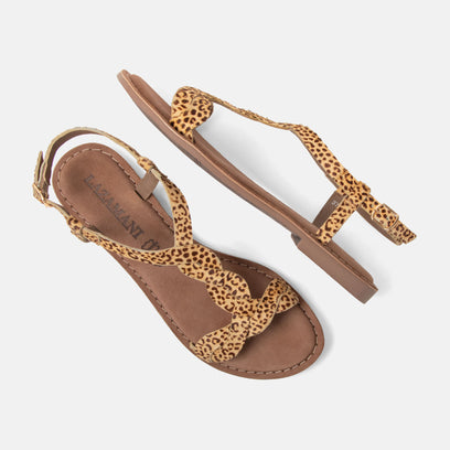 Aida Dames Sandalen Leopard