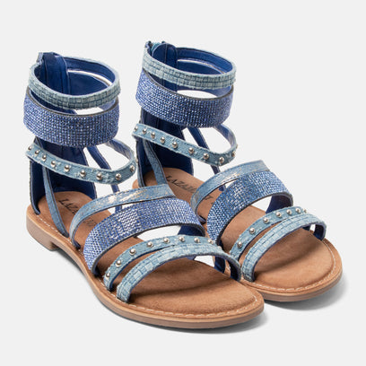 Elina Dames Sandalen Denim