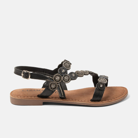 Helena Dames Sandalen Leer Black Helena Dames Sandalen Leer Black