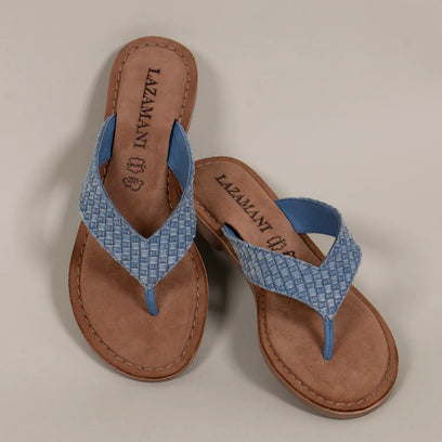 Vera Dames Slippers Denim