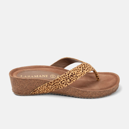 Laura Dames Slippers Leopard Laura Dames Slippers Leopard