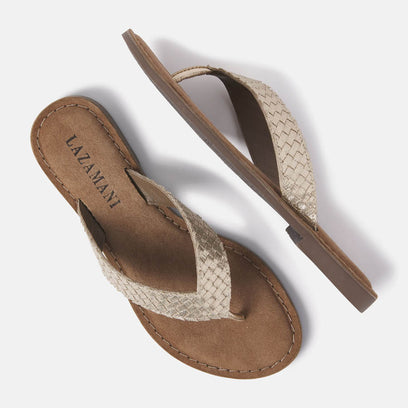 Cara Dames Slippers Gold