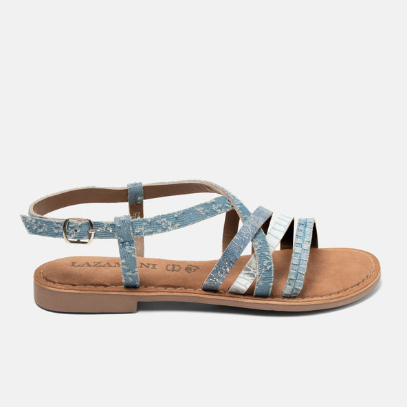 Zuri Dames Sandalen Denim Zuri Dames Sandalen Denim