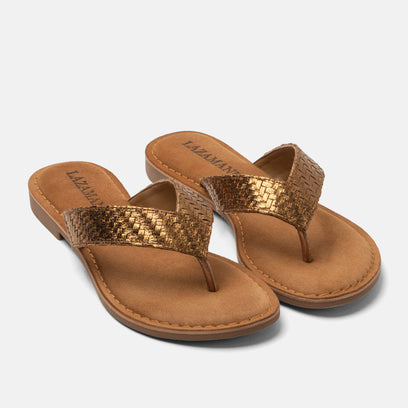 Jule Dames Teenslippers Copper
