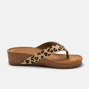 Leia Dames Teenslippers Leopard Leia Dames Teenslippers Leopard