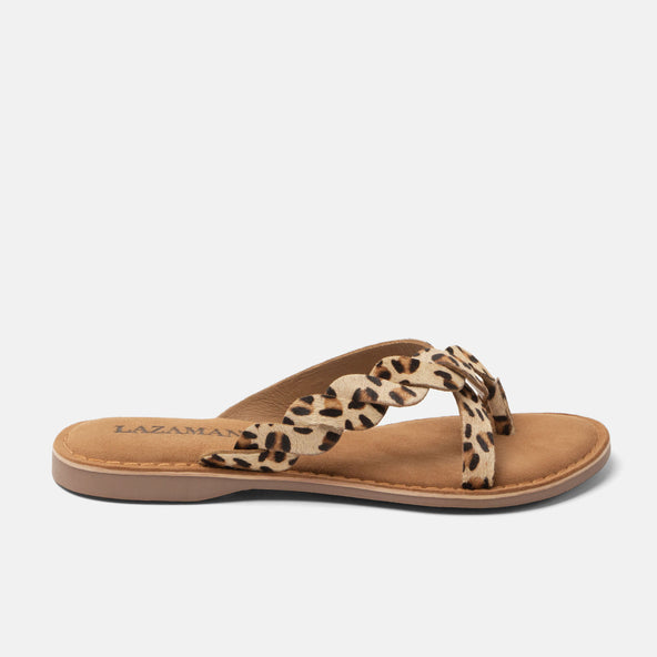 Avi Dames Teenslippers Leopard Avi Dames Teenslippers Leopard