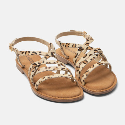 Zuza Dames Sandalen Leopard