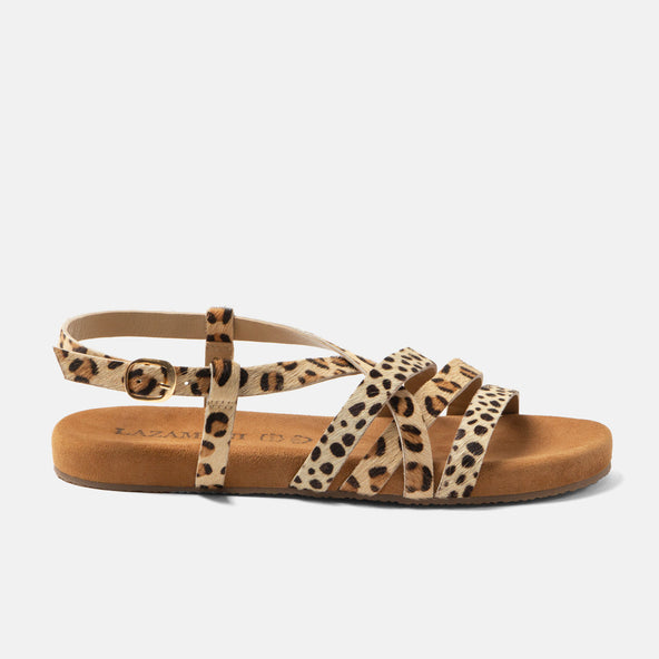 Lotta Dames Sandalen Leopard Lotta Dames Sandalen Leopard