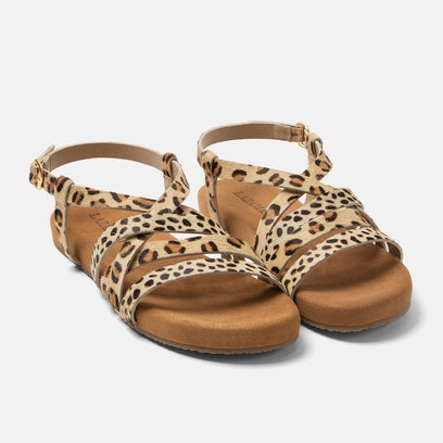 Lotta Dames Sandalen Leopard
