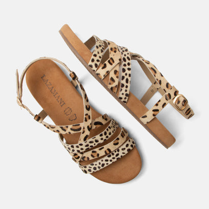 Lotta Dames Sandalen Leopard
