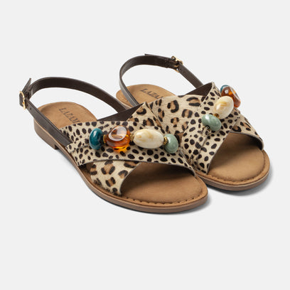Marika Dames Sandalen Leopard