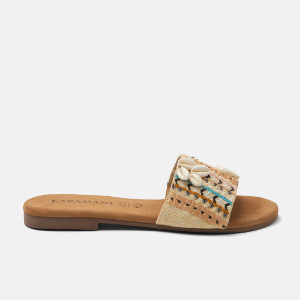 Britta Dames Slippers Offwhite Britta Dames Slippers Offwhite