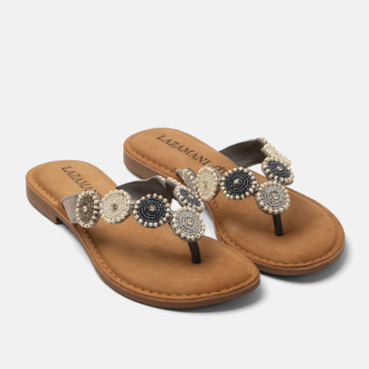 Loua Dames Teenslippers Suede Grey