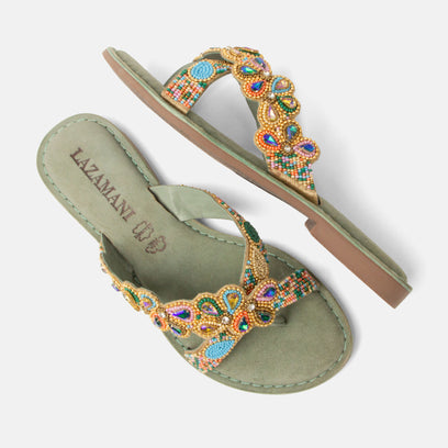Pena Dames Teenslippers Mint