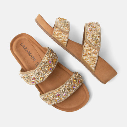 Bo Dames Slippers Beige
