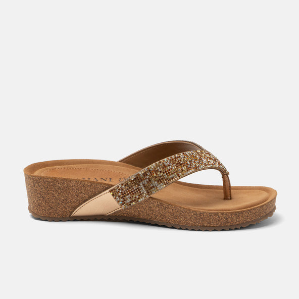 Sky Dames Teenslippers Beige Sky Dames Teenslippers Beige