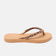Palma Beach Dames Slippers Brown