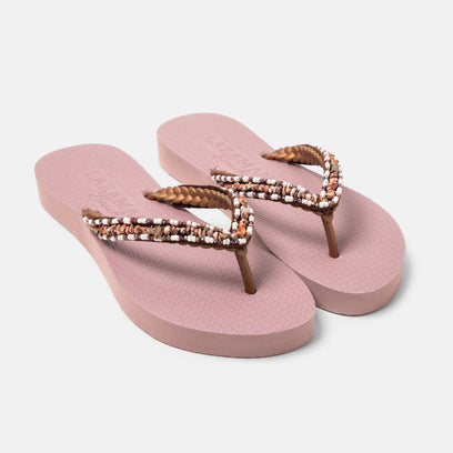 Palma Beach Dames Slippers Lilac