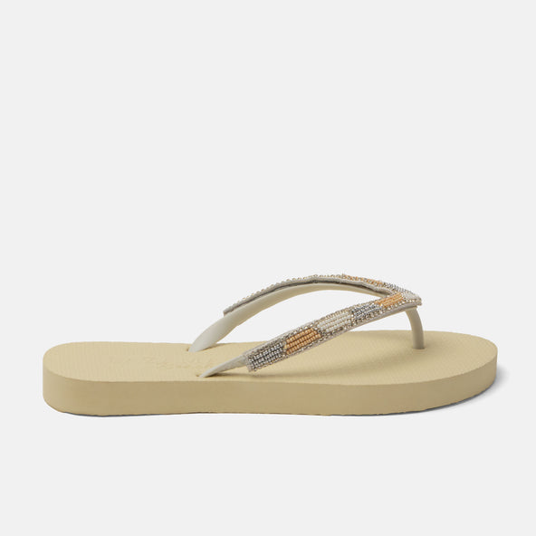 Fraser Beach Dames Slippers Offwhite Fraser Beach Dames Slippers Offwhite