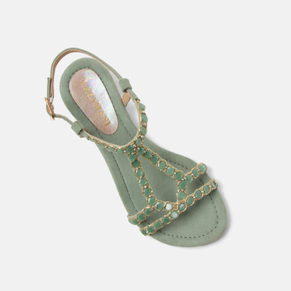 Izarra Dames Sandalen Suede Sage