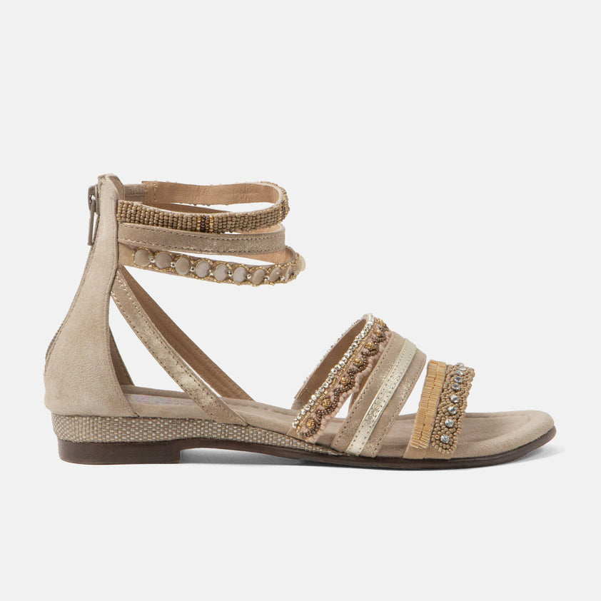 Jovena Dames Sandalen Biscuit